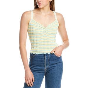 Dnt Womens  Sweater Tank, Green